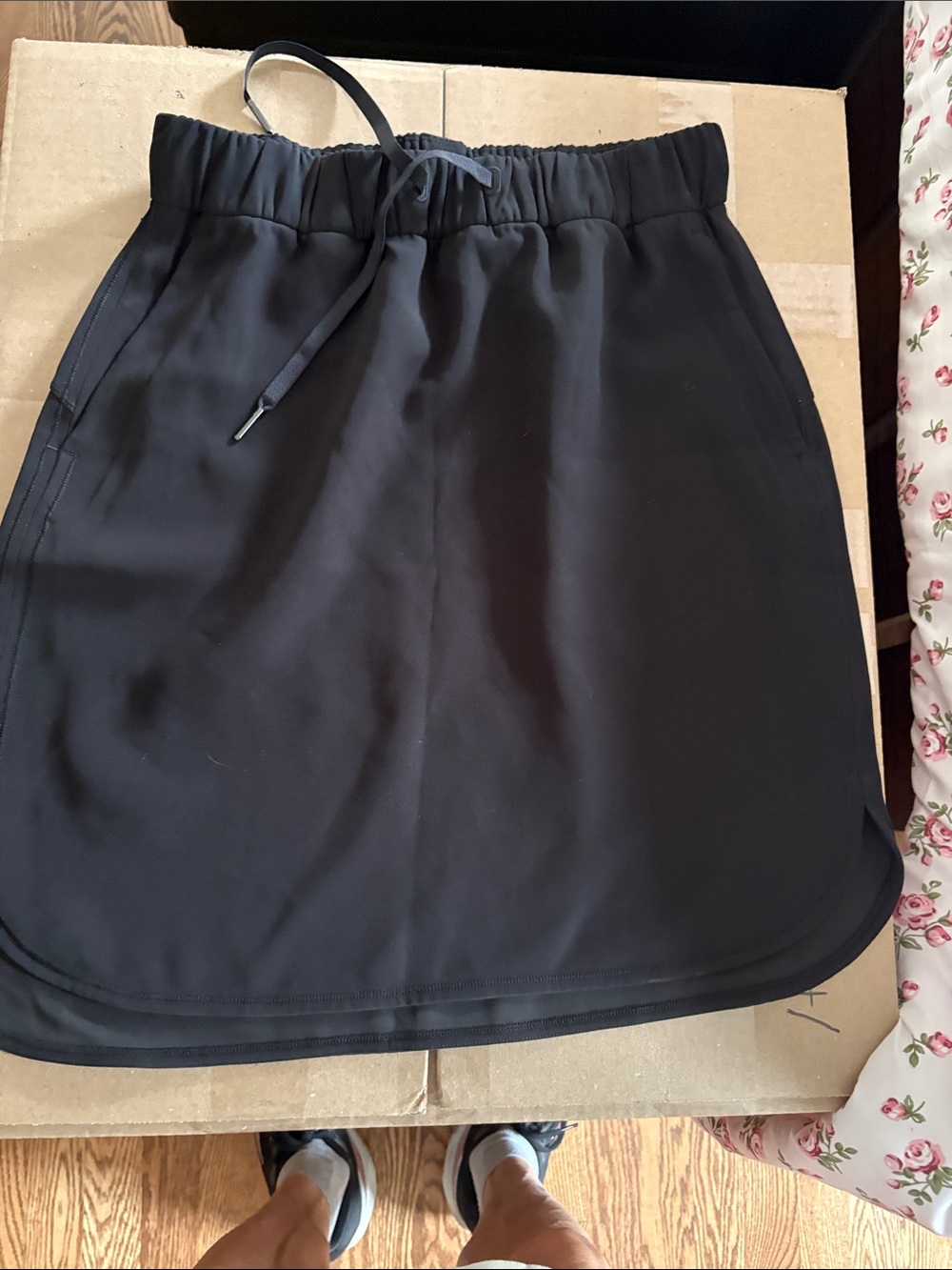 lululemon athletica Black Midi Skirt